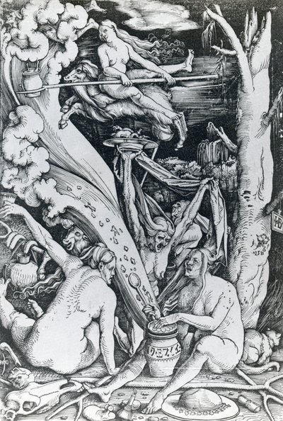 The Witches at the Sabbath by Hans Baldung Grien
